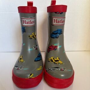 Hatley Kids Rain Boots US 7 / EU 23 Cars Print